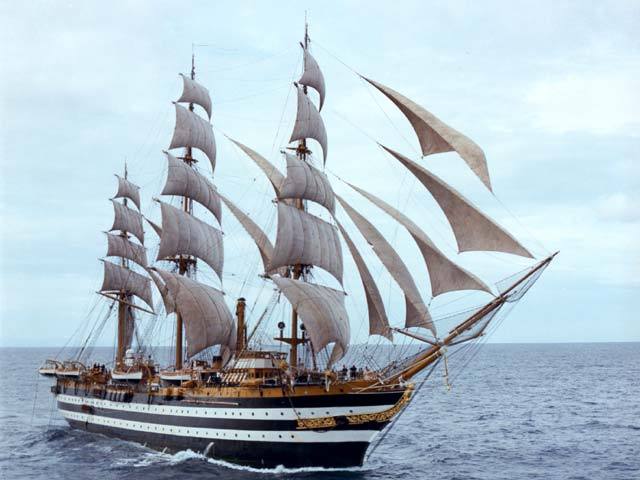 Amerigo Vespucci Sets Sail