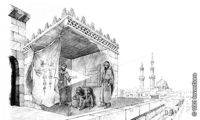 Alhacén de Basra y la cámara oscura.