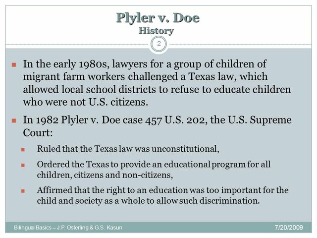 Plyler v. Doe