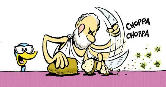 Creación del Atomismo.