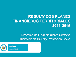 Resolución 4015 del 2013 Metodología Para la Elaboración de Planes Financieros de Salud
