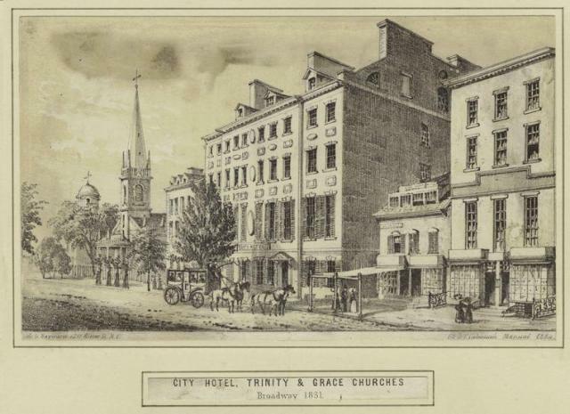 SE INAUGURÓ EN NUEVA YORK EL "CITY HOTEL"