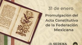 Timeline: Pacto Federal, territorio y Acta Constitutiva de la nación Mexicana