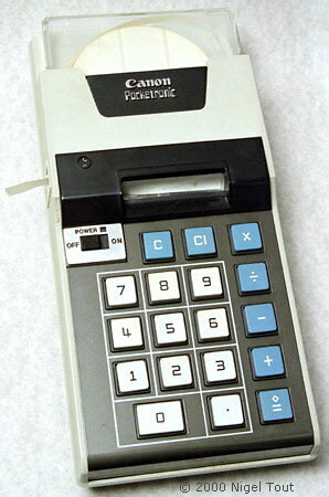 Canon Pocketronic Calculator