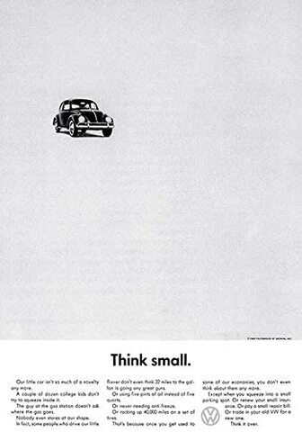 Think small