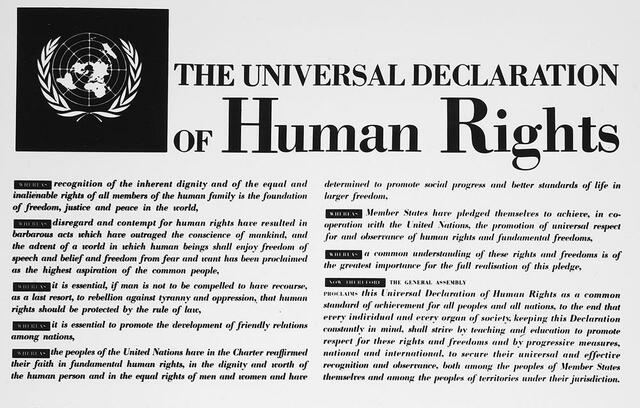 Menneskerettigheter ble mer omdiskutert