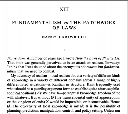 How the Laws of Physics Lie