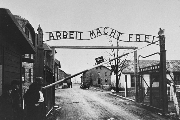 Entering Auschwitz