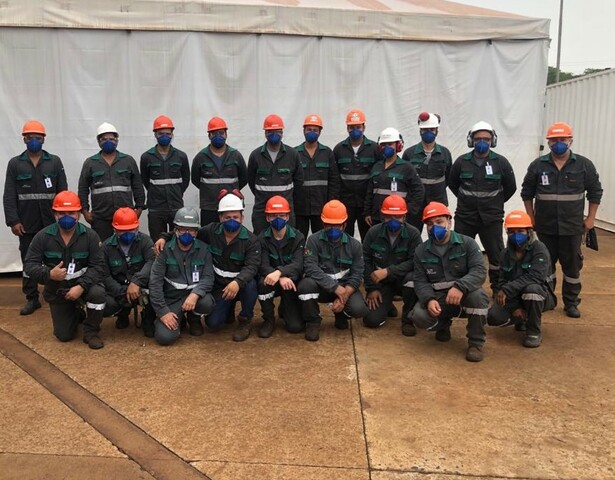 Mobilização da equipe para campo