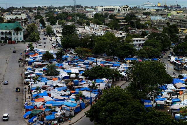 Earthquake in Haiti.