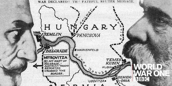 Austria-Hungary declares war on Serbia
