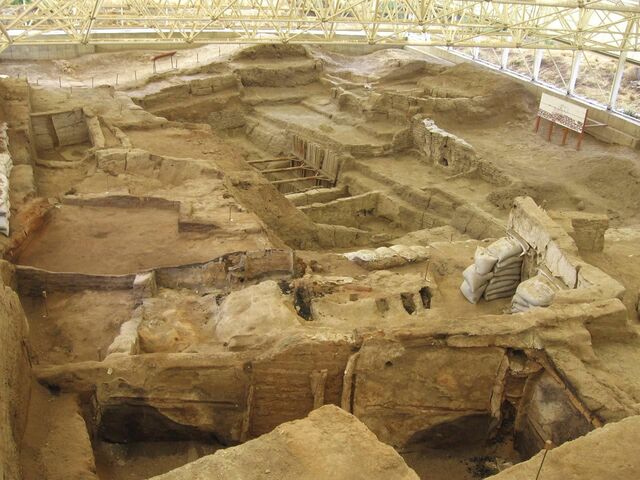 occupation du village de çata höyük