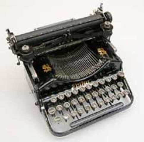 Typewriter Invented