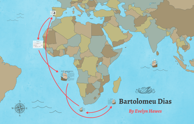 Bartolomeo Dias franchit le Cap de Bonne-Espérance