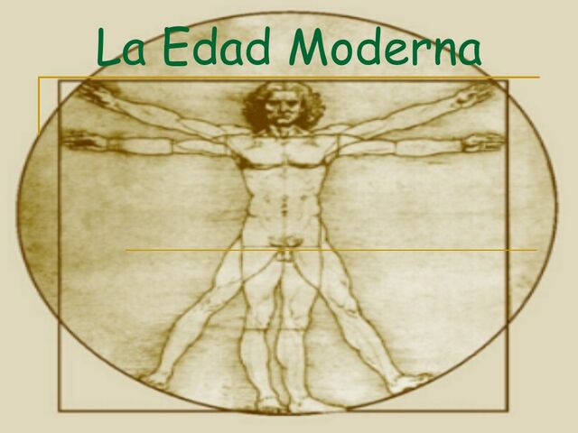 Edad Moderna