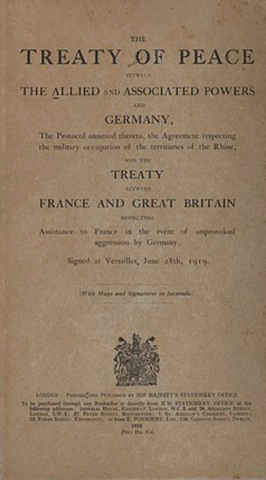 Treaty of Versailles and the League of Nations