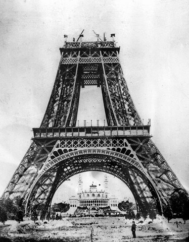 Opening of the Eiffel Tower