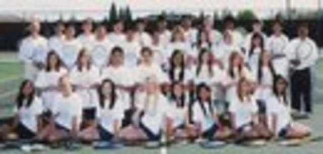 I joined the High school tennis team.