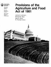The Agriculture and Food act