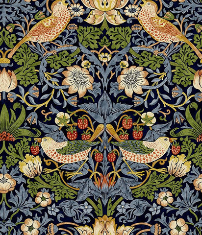 William Morris. Uno de los fundadores de art & Craft