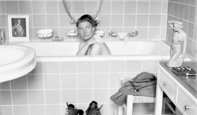 Lee Miller. Bañera de Hitler
