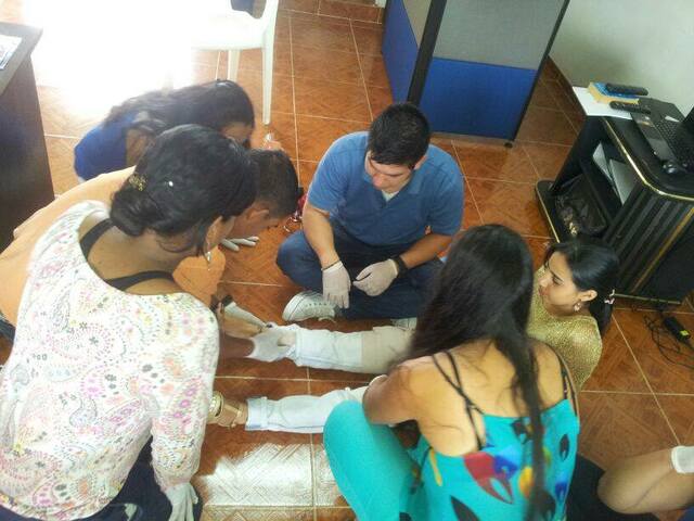 first aid instructor