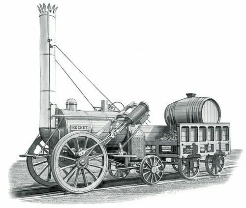 Stephenson’s Steam locomotive