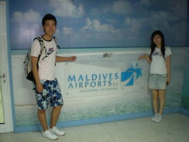 Arrived Maldives~!