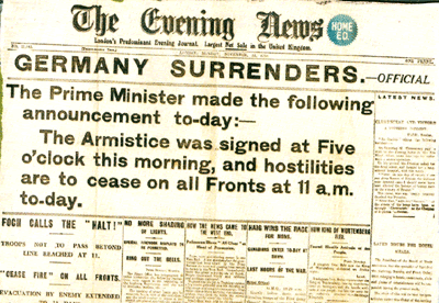 Armistice of 11 November 1918