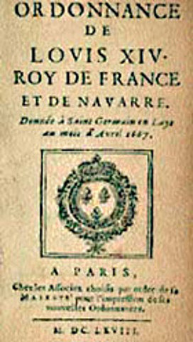 Ordenanzas de Francia