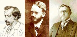 Hugo de Vries, Karl Frich Correns y Erich Tschermack.