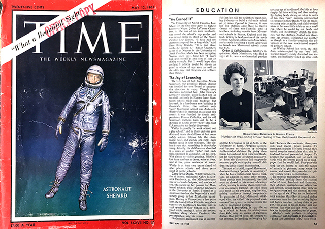 The Whitby school and Nancy are featured in the TIME magazine