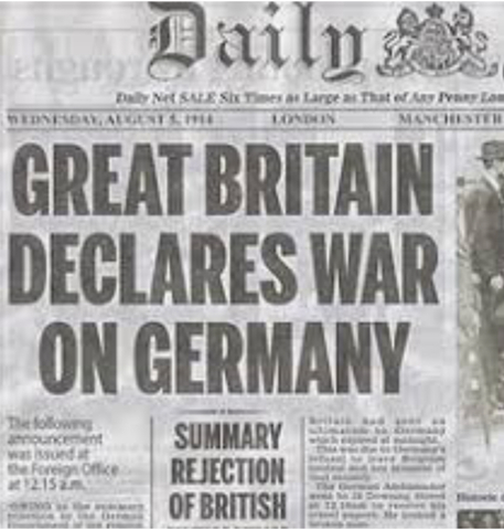 Great Britain declared war on Germany