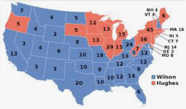 Wilson Devon Election in 1916