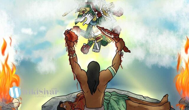 La práctica de ceremonias religiosas y funerarias, y del trueque.