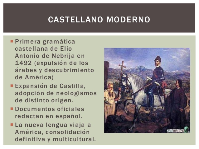 Castellano moderno