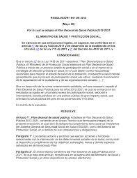 Resolución 1841 del 2013