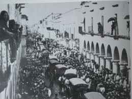 Las tropas francesas entran a Guadalajara.
