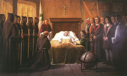 Muerte de Cristobal Colon
