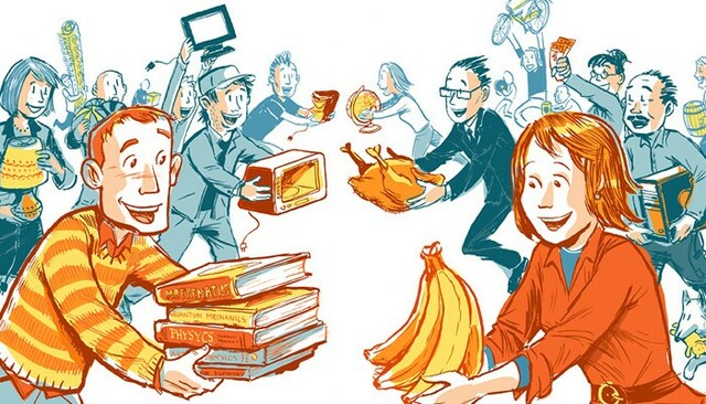 PRIMEROS INTERCAMBIOS DE BIENES (TRUEQUE)