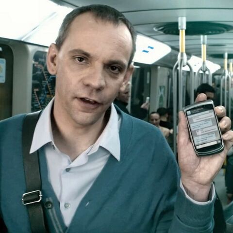 First text message sent.