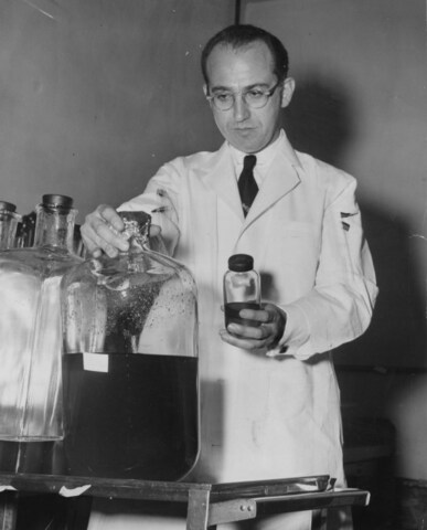Polio Vaccine created by Jonas Salk