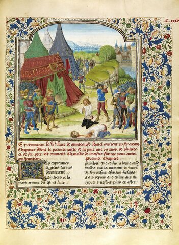 Ejecución de Filotas y Parmenión