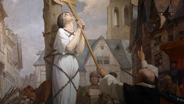 Jeanne d´Arc põletati tuleriidal