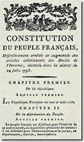 LA CONSTITUCION DE FRANCIA 1793