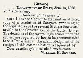 Fourteenth Amendment is ratified