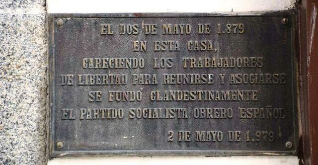 Creación del PSOE.(mayo)