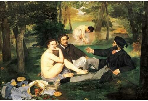 Desayuno Sobre la Hierba - Manet