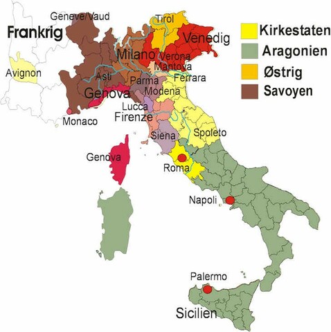 Italienske bystater