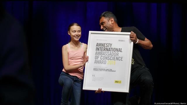 Her award